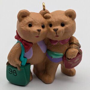 Hallmark Keepsake Sister to Sister 1998, Vintage Christmas Ornament